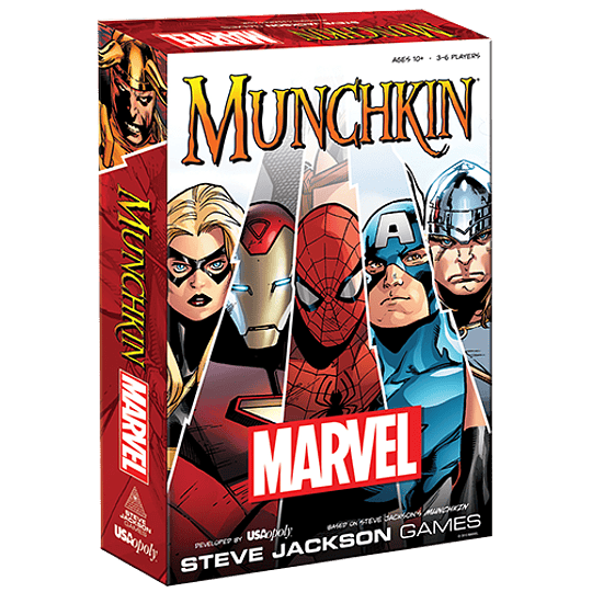 Munchkin: Marvel Edition (Inglés)