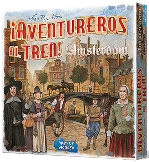 Aventureros al Tren (Ticket to Ride): Amsterdan (Español)