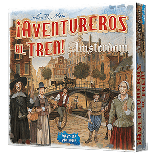 Aventureros al Tren (Ticket to Ride): Amsterdan (Español)