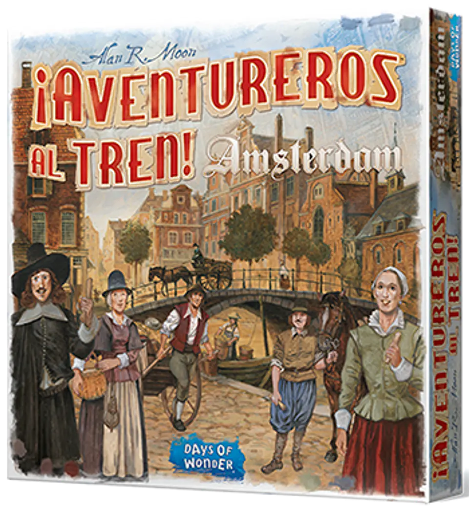 Aventureros al Tren (Ticket to Ride): Amsterdan (Español) 1