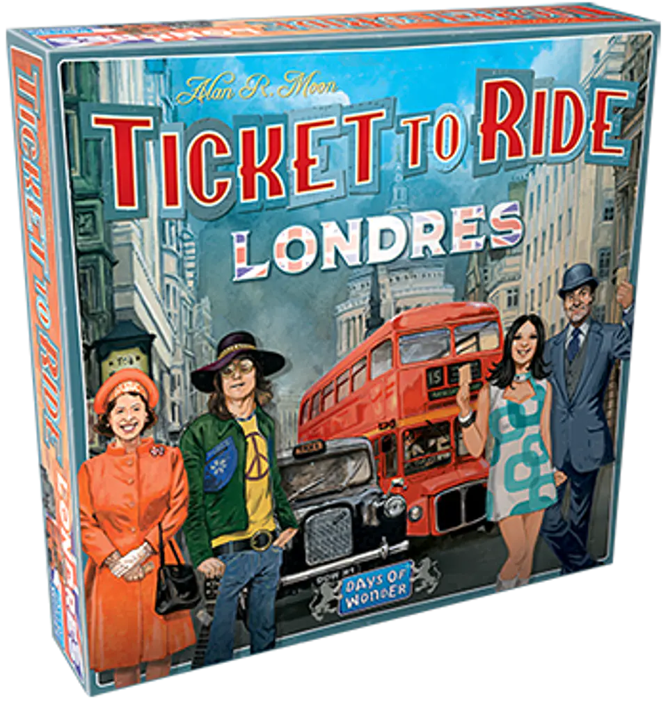 Aventureros al Tren (Ticket to Ride): Londres (Español) 1