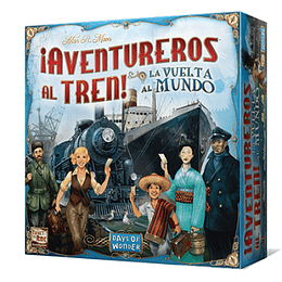 Aventureros al Tren (Ticket to Ride): La Vuelta al Mundo (Español)