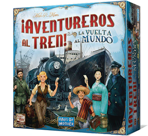 Aventureros al Tren (Ticket to Ride): La Vuelta al Mundo (Español)