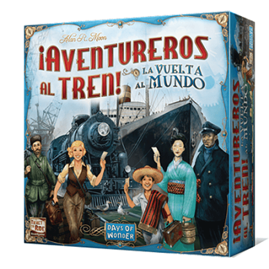 Aventureros al Tren (Ticket to Ride): La Vuelta al Mundo (Español)