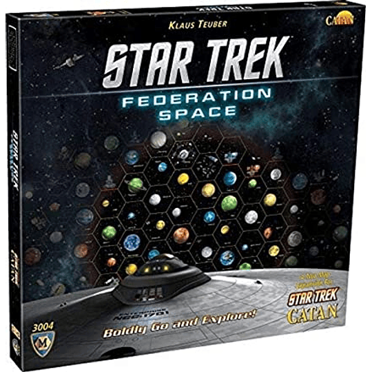 Catan: Star Trek Federation Space (Expansión)(Inglés)