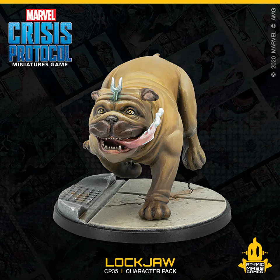 Marvel Crisis Protocol: Crystal & Lockjaw 2