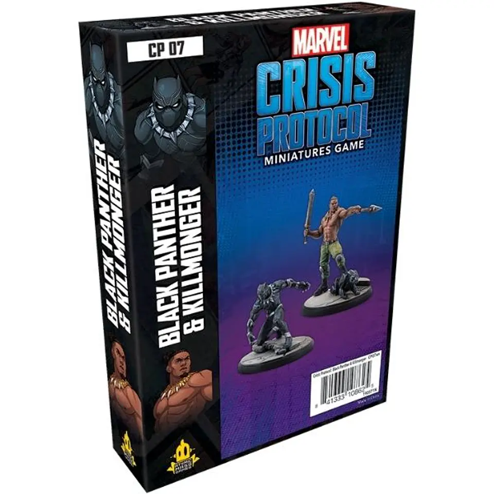 Marvel Crisis Protocol: Black Panther and Killmonger Character Pack 1