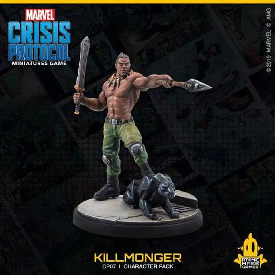 Marvel Crisis Protocol: Black Panther and Killmonger Character Pack 2