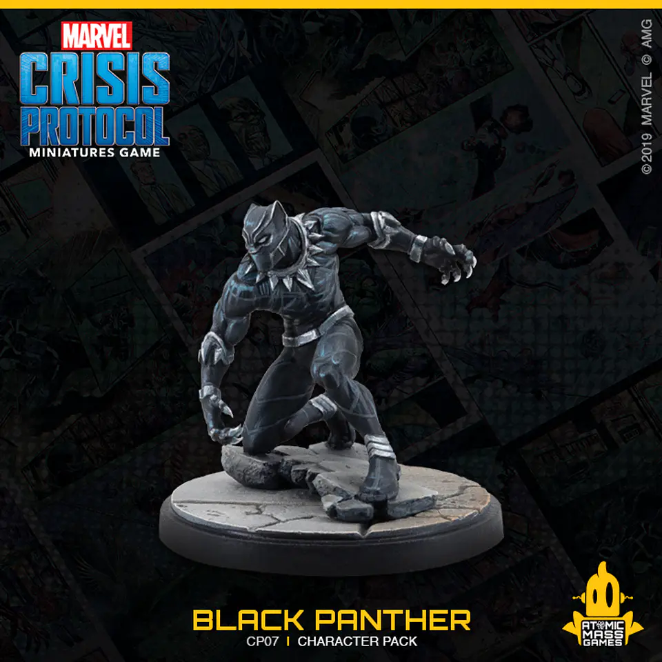 Marvel Crisis Protocol: Black Panther and Killmonger Character Pack 3