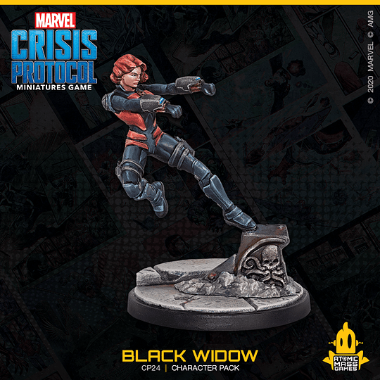 Marvel Crisis Protocol: Hawkeye and Black Widow Character Pack