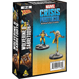 Marvel Crisis Protocol: Wolverine and Sabertooth Character Pack