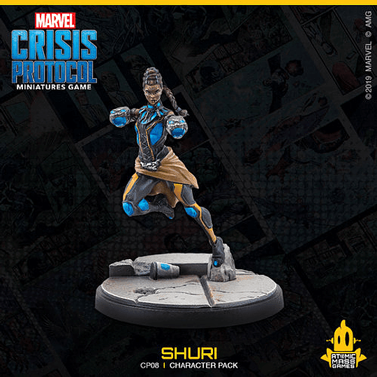 Marvel Crisis Protocol: Shuri and Okoye Character Pack