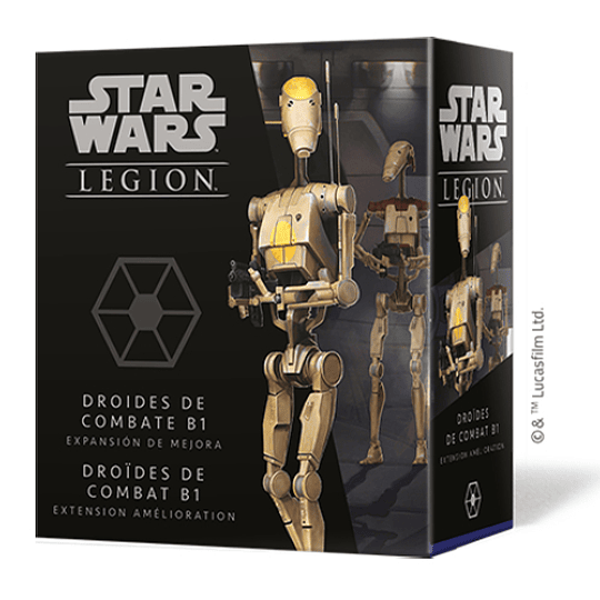 Star Wars Legion: Droides de combate B1 Expansión de Mejora (Español)