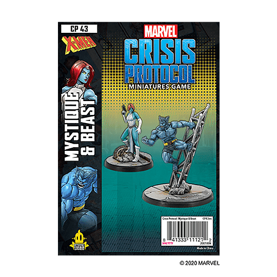 Marvel Crisis Protocol: Mystique and Beast Character Pack