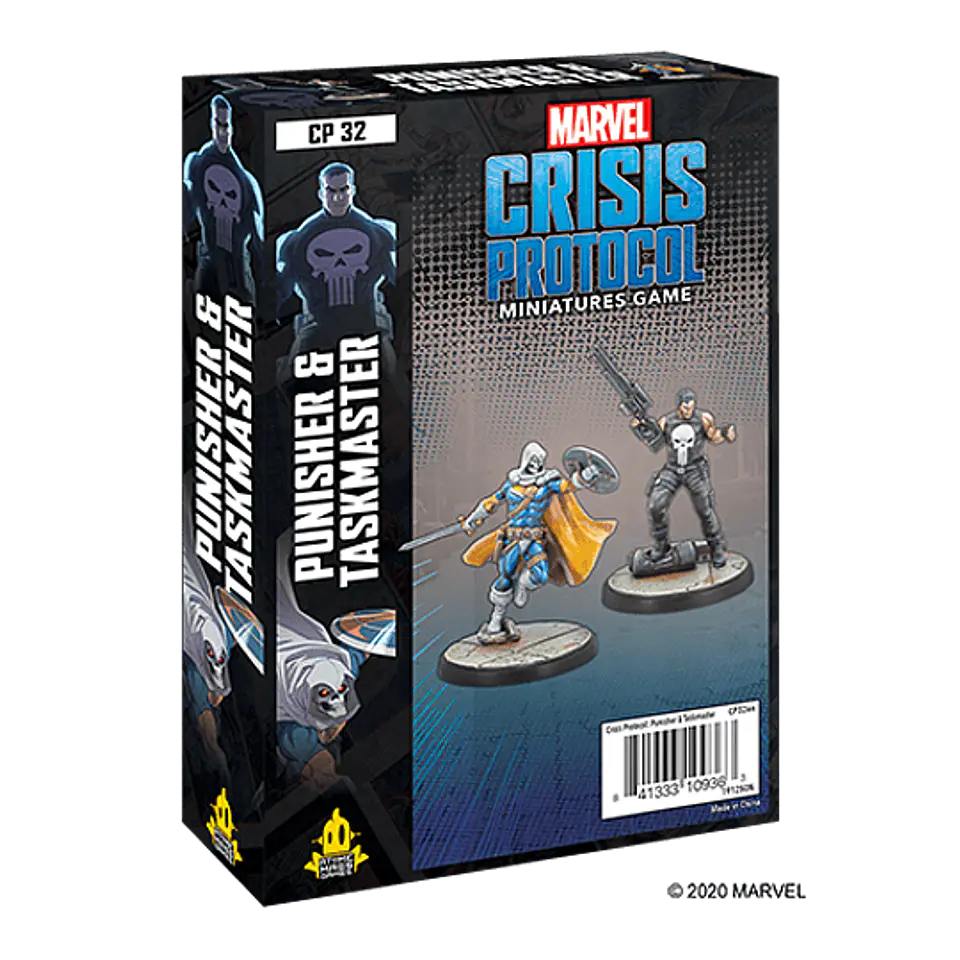 Marvel Crisis Protocol: Punisher and Taskmaster Character Pack 1