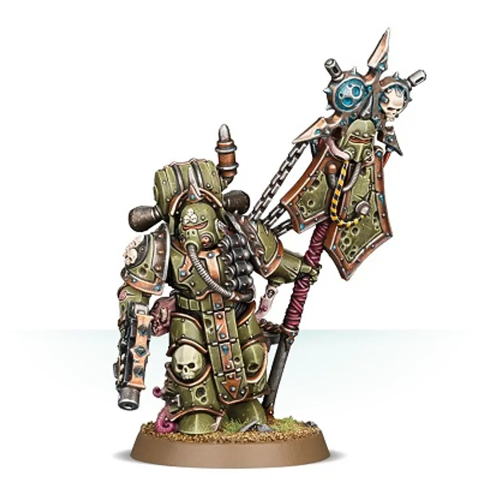Death Guard: Plague Marine Icon Bearer 2
