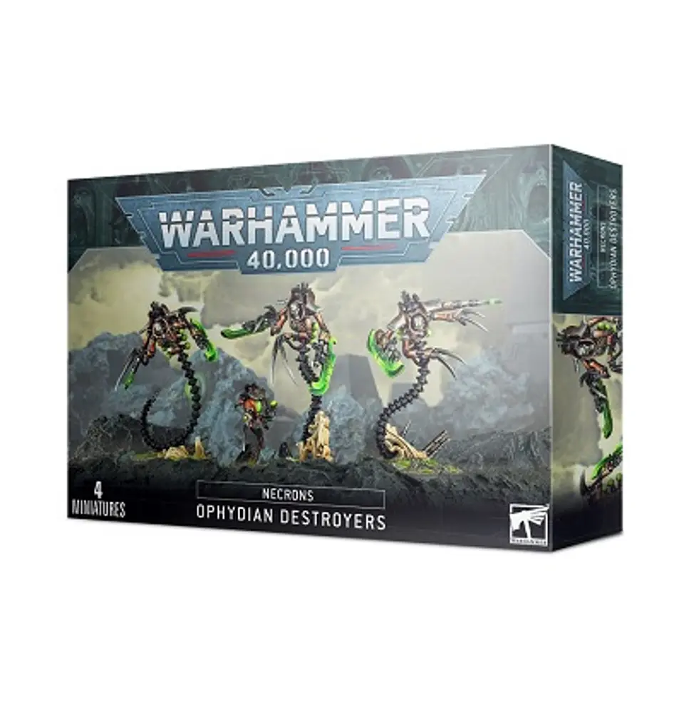 Necrons: Ophydian Destroyers - Destructores ofidianos 1