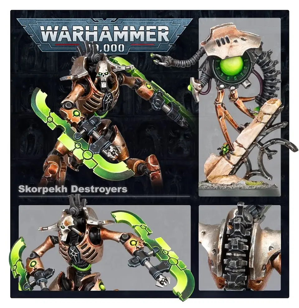 Necrons: Skorpekh Destroyers - Destructores Skorpekh 3