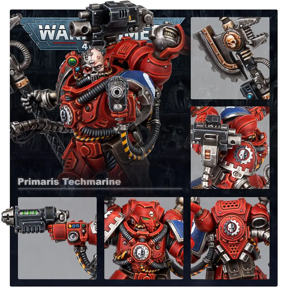 Space Marines: Primaris Techmarine - Tecnomarine Primaris 3