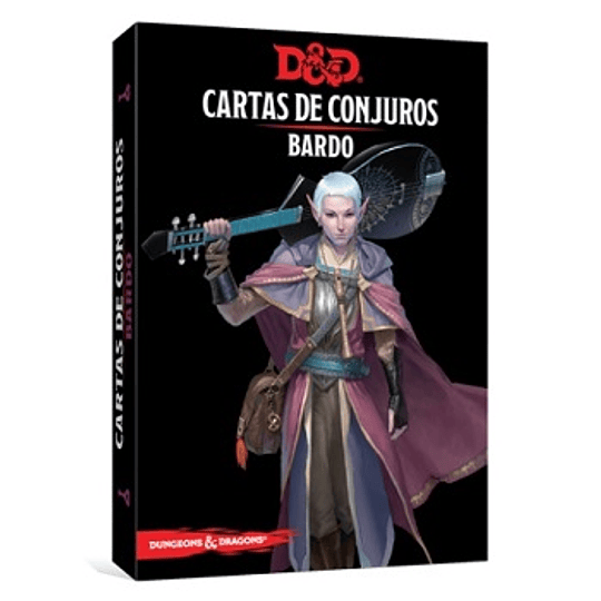 Dungeons & Dragons - Calabozos y Dragones: Cartas de conjuro/Bardo (Español)
