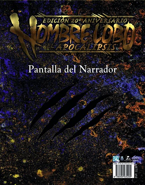 Hombre Lobo 20 Aniversario: El Apocalipsis - Pantalla del Narrador