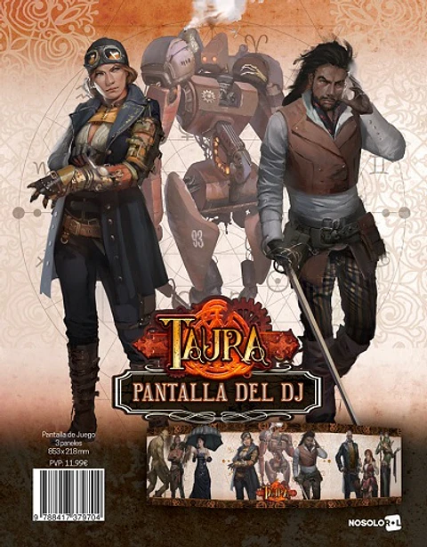 Taura - Pantalla del DJ