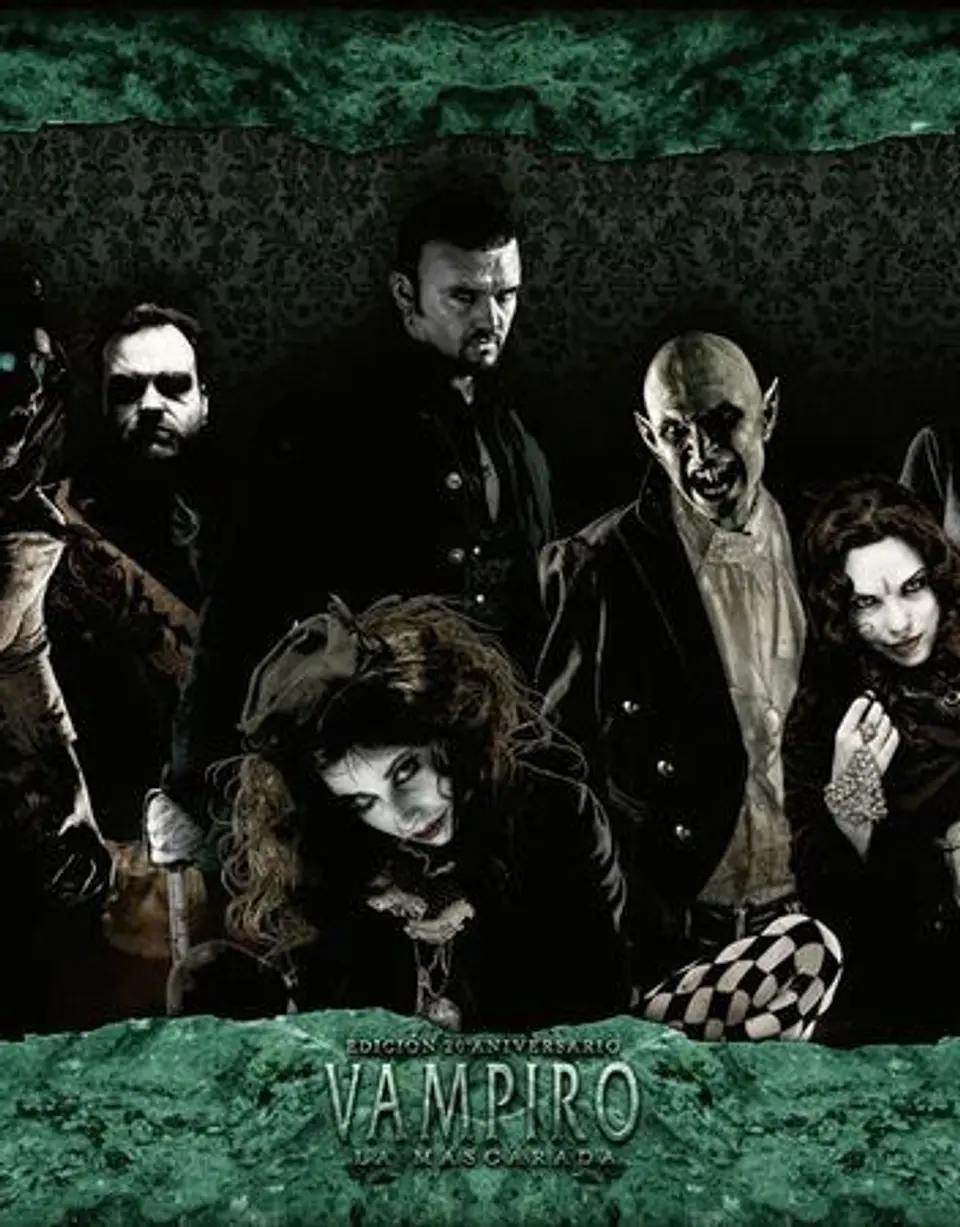 Vampiro La Mascarada 20º Aniversario - Pantalla del Narrador 1
