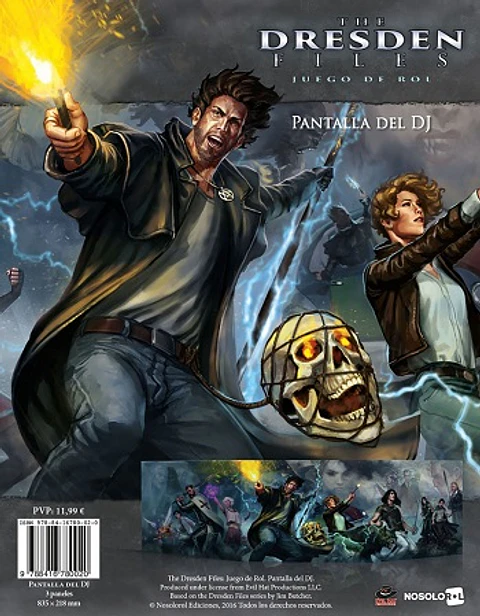 The Dresden Files - Pantalla del DJ