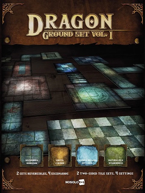Dragon Ground Set Vol.1 - Escenografia