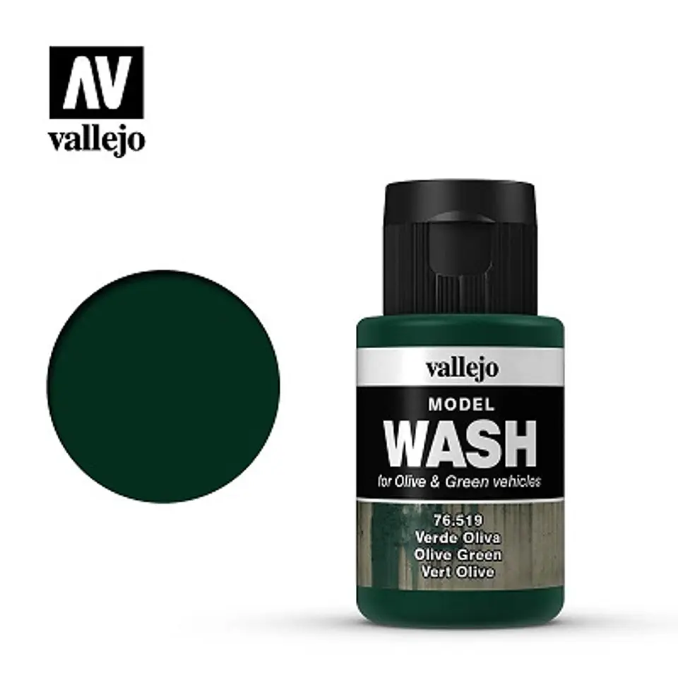 Model Wash: Verde Oliva - Olive Green (35ml) 1
