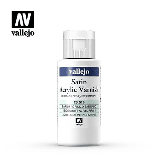 Barniz Acrílico Satinado - Satin Acrylic Varnish (60 ml)