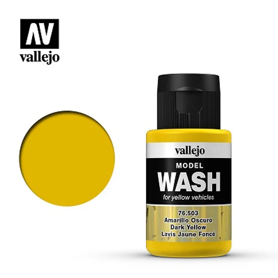 Model Wash: Amarillo Oscuro - Dark Yellow (35ml) 1