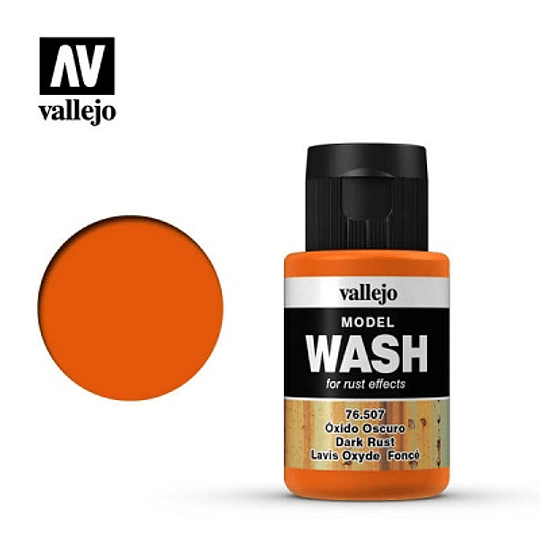 Model Wash: Óxido Oscuro - Dark Rust (35ml)