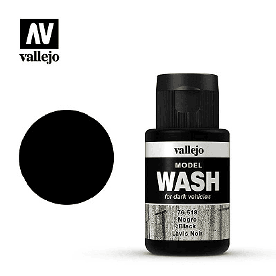 Model Wash: Negro - Black (35ml)