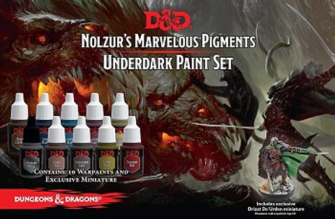 Set de pintura Nolzur's Marvelous Pigments: Underdark