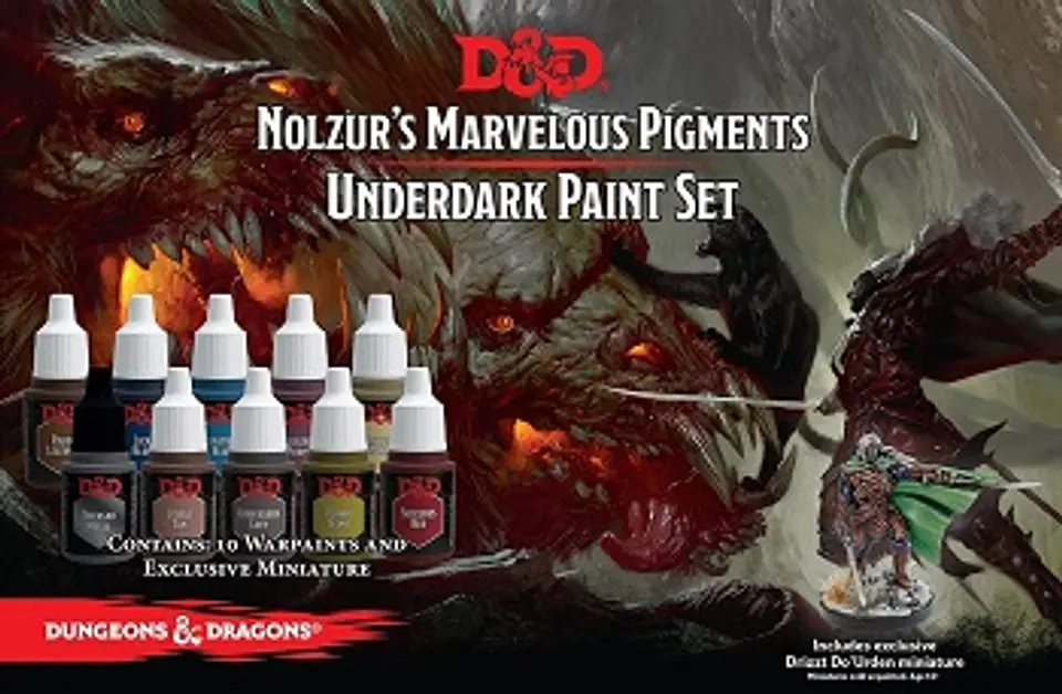 Set de pintura Nolzur's Marvelous Pigments: Underdark 1