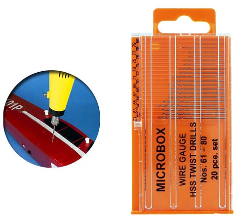 Set de 20 minibrocas de precisión 61-80