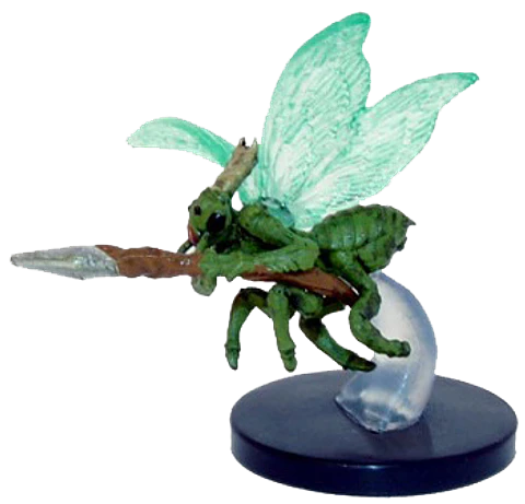 Icons of the Realms - Kraul Winged Warrior