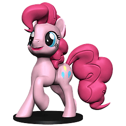 My Little Pony: Pinkie Pie - Deep Cuts Unpainted Minis (Para pintar)