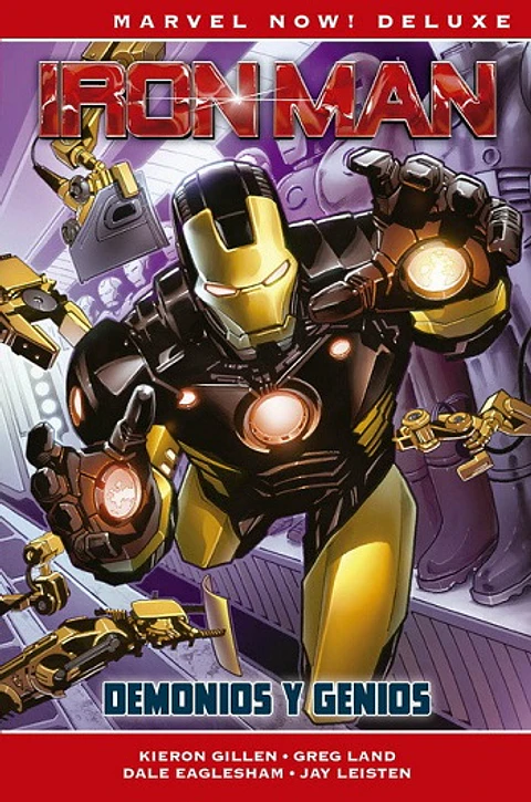 Iron Man de Kieron Gillen N°1: Demonios y Genios - Marvel Deluxe