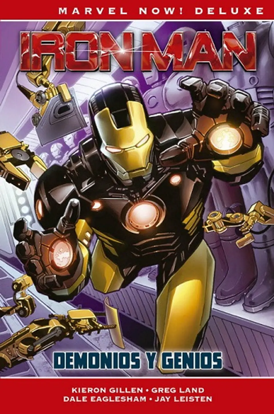 Iron Man de Kieron Gillen N°1: Demonios y Genios - Marvel Deluxe 1