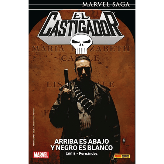 El Castigador - The Punisher N°05: Arriba es Abajo y Negro es Blanco - Marvel Saga