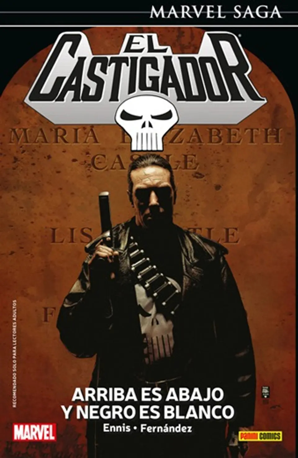 El Castigador - The Punisher N°05: Arriba es Abajo y Negro es Blanco - Marvel Saga 1