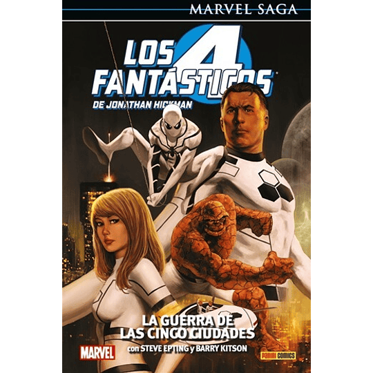 Los 4 fantásticos N°4: La Guerra de las Cinco Ciudades - Marvel Saga
