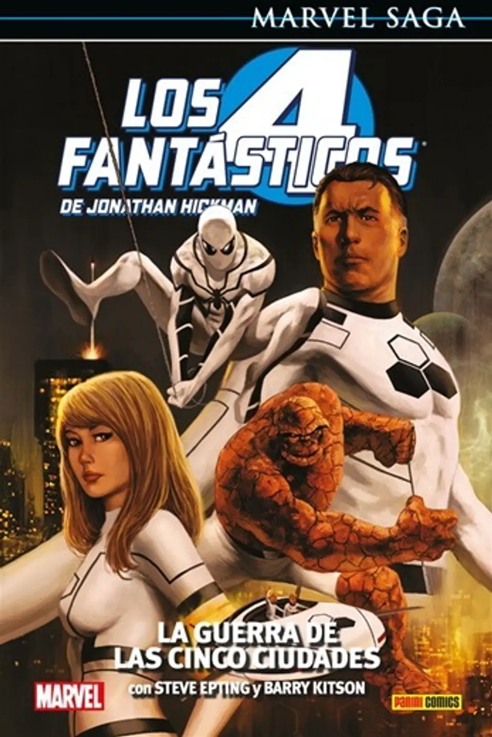 Los 4 fantásticos N°4: La Guerra de las Cinco Ciudades - Marvel Saga 1
