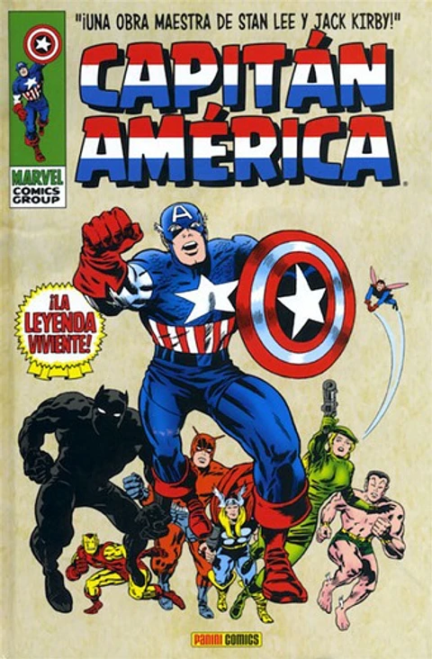 Capitán América: La Leyenda Viviente 1 de 6 - Marvel Gold