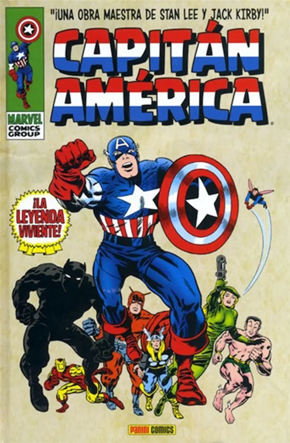 Capitán América: La Leyenda Viviente 1 de 6 - Marvel Gold 1