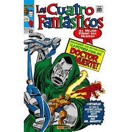 Los Cuatro Fantásticos: La Batalla del Edificio Baxter 2 de 9 - Marvel Gold