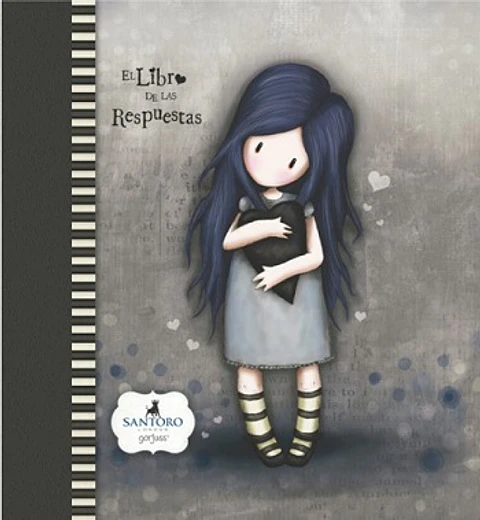 Gorjuss Book: Libro de las Respuestas (Lila)