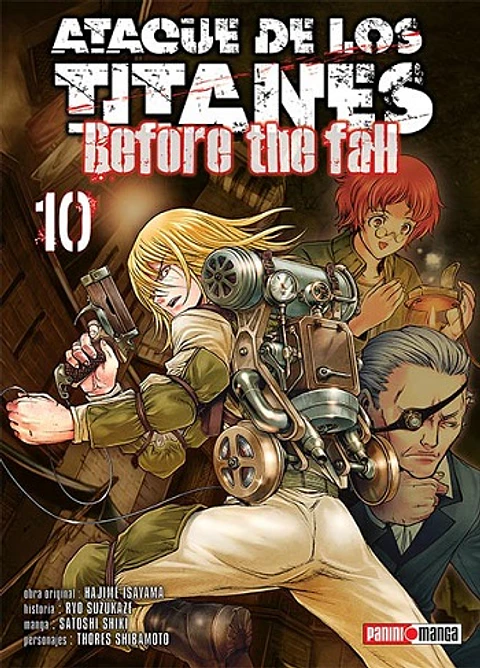Ataque De Los Titanes - Before The Fall N°10